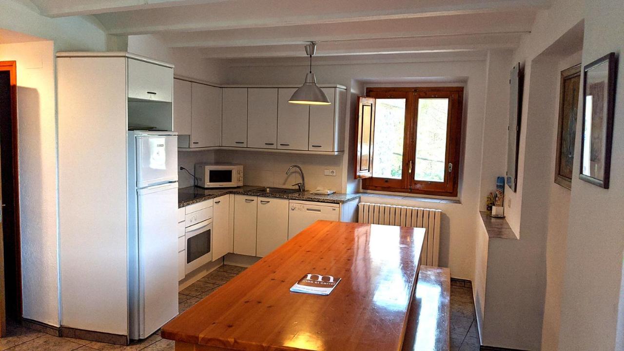 Mas El Carrer Leilighet Santa Pau Eksteriør bilde