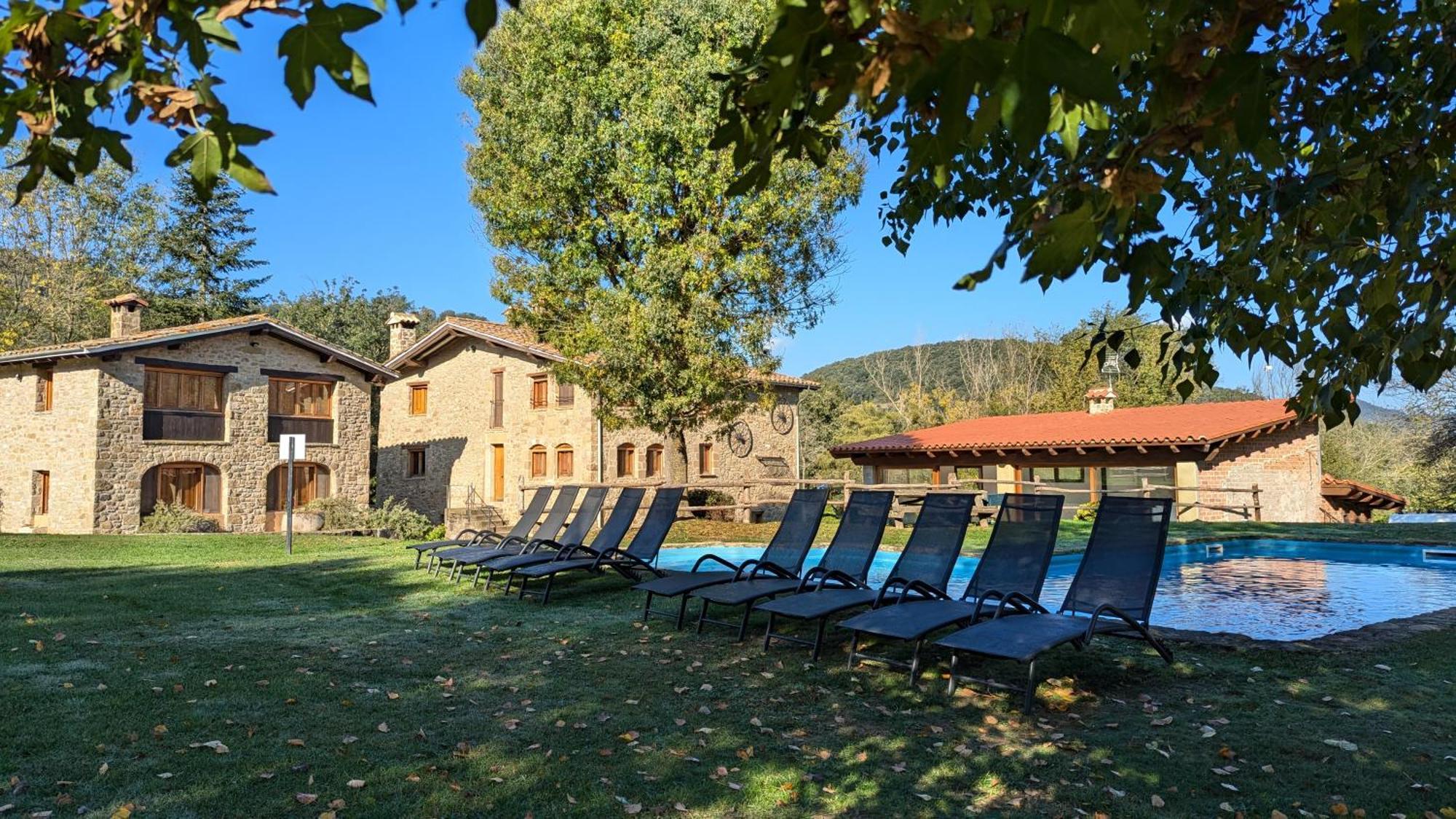 Mas El Carrer Leilighet Santa Pau Eksteriør bilde