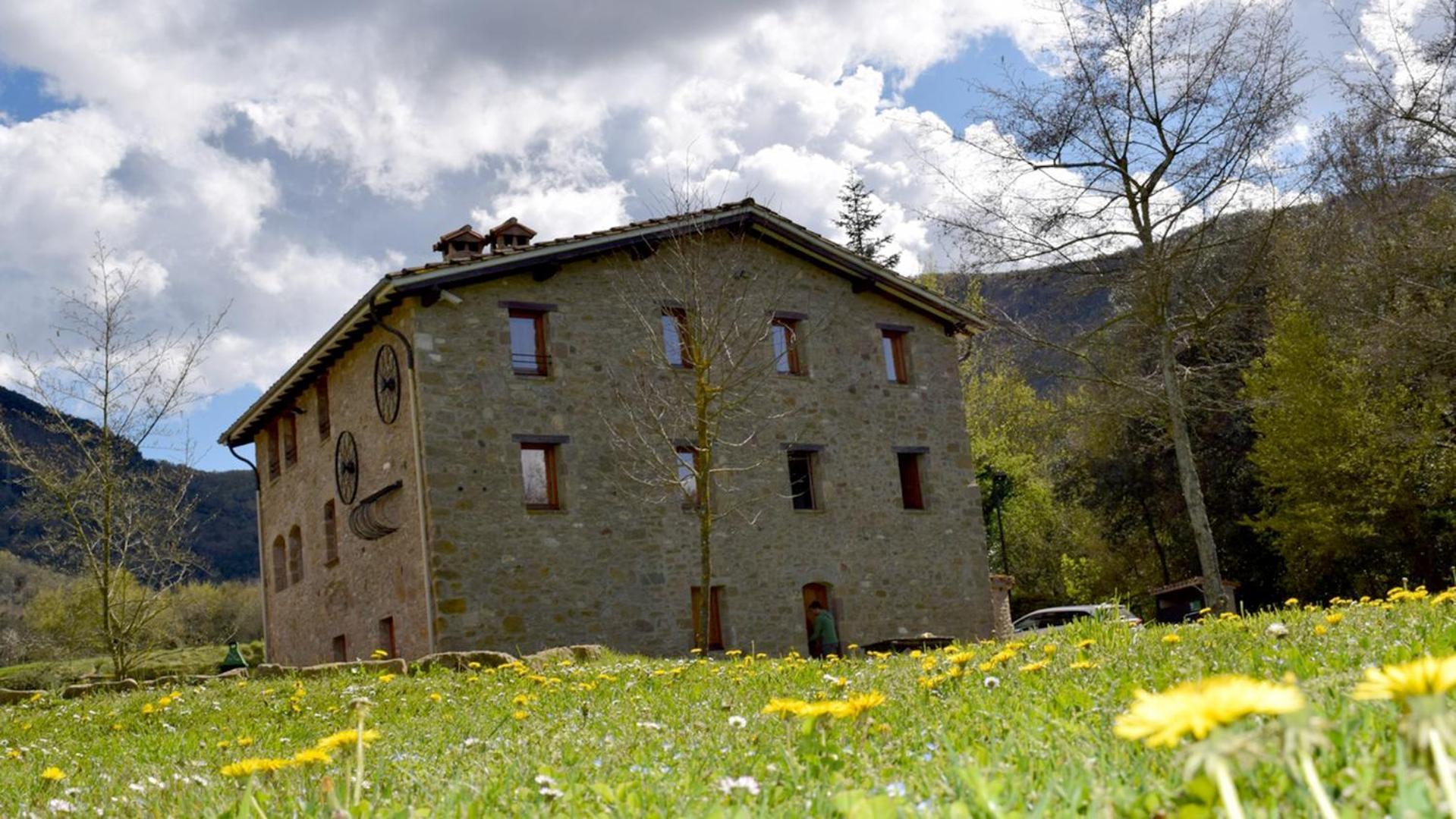 Mas El Carrer Leilighet Santa Pau Eksteriør bilde