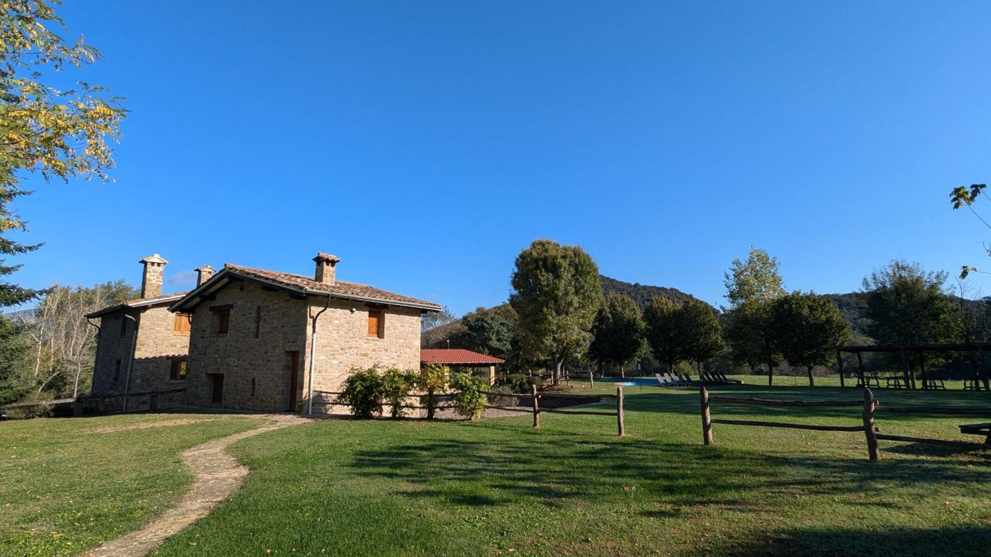 Mas El Carrer Leilighet Santa Pau Eksteriør bilde